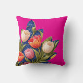 Tulip Pink クッション (裏面)