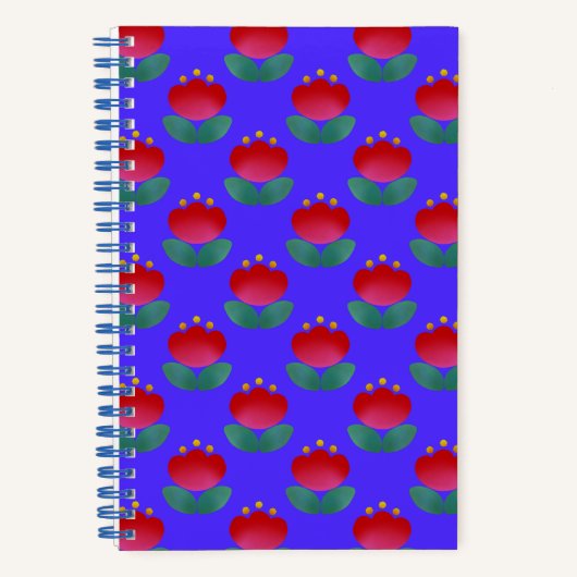 Tulip Purple ノートブック (正面)