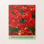 Tulip Season in Amsterdam Jigsaw Puzzle ジグソーパズル (縦)