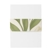 Tulip Sonata Wedding Invitation Belly Band 招待状ベリーバンド (裏面例)