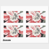 Tulip Stickers 長方形シール (シート)