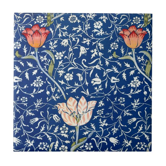 Tulip, William Morris タイル (正面)