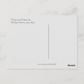 "Tulip & Willow" by William Morris - Postcard ポストカード (裏面)