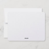 Tulipan acuarela rosa シーズンカード (裏面)