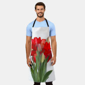 Tulips エプロン (着用した状態)