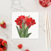 Tulips スタンダードカクテルナプキン (インサイチュ)