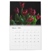 Tulips Calendar カレンダー (2月 2026)