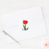 Tulips Classic Round Sticker ラウンドシール (封筒)