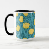 Tulips in blue and yellow マグカップ (左)