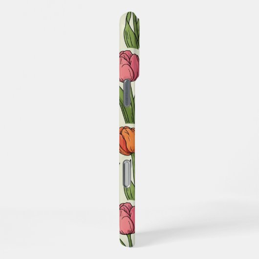 Tulips iPhone case iPhoneケース (右側面)