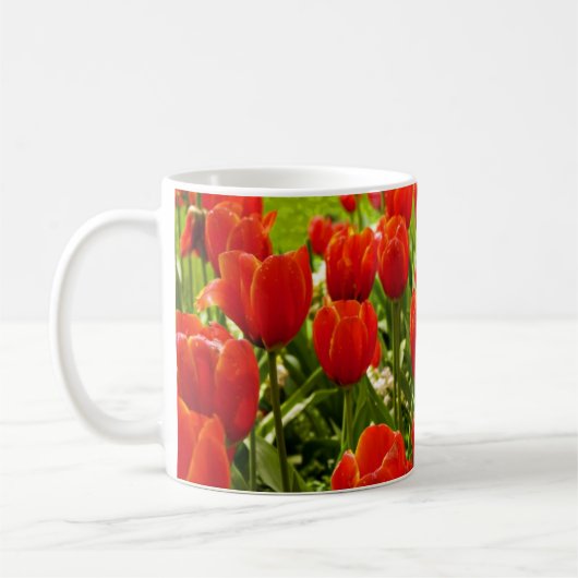 Tulips mug コーヒーマグカップ (左)