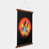 tulips nature botanical plant  吊り下げ型タペストリー (傾斜あり)