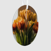 Tulips Orange Flowers オーナメント (正面)