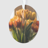 Tulips Orange Flowers オーナメント (正面)