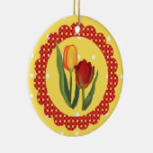 Tulips Ornament セラミックオーナメント (右)