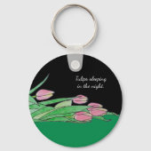 Tulips sleeping in the night キーホルダー (裏面)