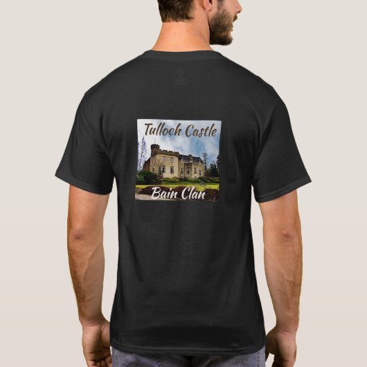 Tulloch Castle - Bain Clan Tシャツ (裏面)