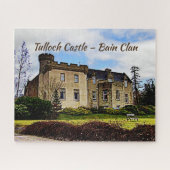 Tulloch Castle - Bain Scotish Clan ジグソーパズル (横)