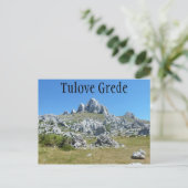 Tulove Grede, Velebit Mountains,ダルマティア,クロアチア ポストカード (スタンド正面)