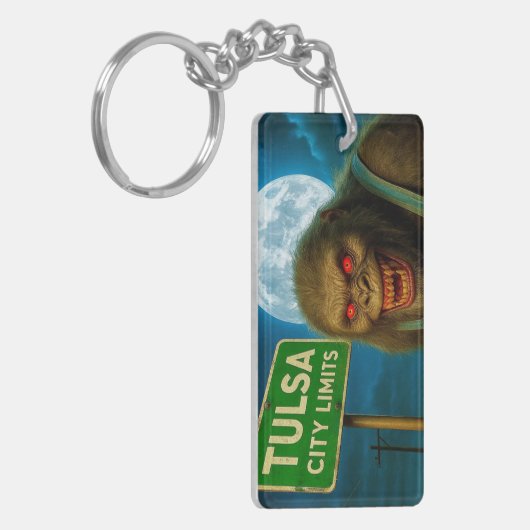 TULSA CITY LIMITS.  OKLAHOMA.   キーホルダー (正面左)