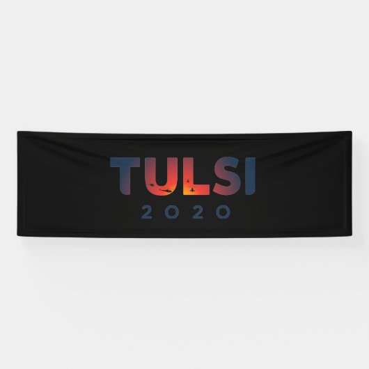 Tulsiの黙示録2020年 横断幕 (横)