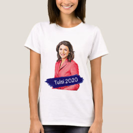 Tulsi 2020選挙サポート tシャツ