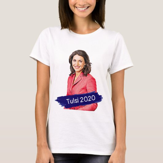 Tulsi 2020選挙サポート tシャツ (正面)