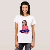 Tulsi 2020選挙サポート tシャツ (正面フル)