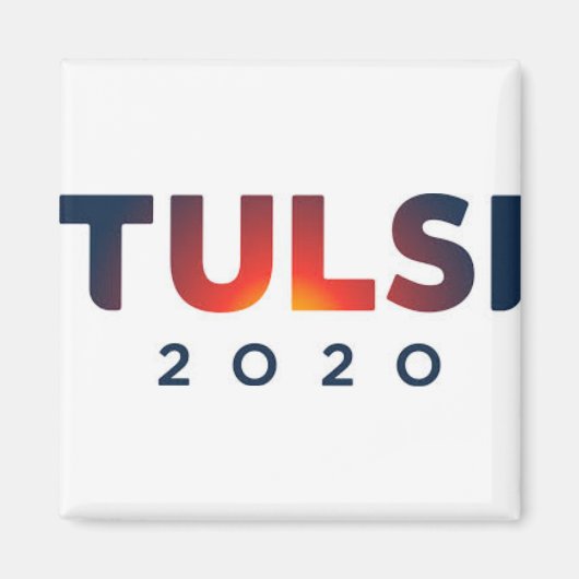 Tulsi Gabbard社長2020年 マグネット (正面)