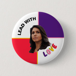 Tulsi Gabbard 2020年 缶バッジ