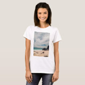 Tulum、メキシコのビーチ Tシャツ (正面フル)