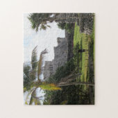 Tulum、メキシコのマヤの台なし ジグソーパズル (縦)