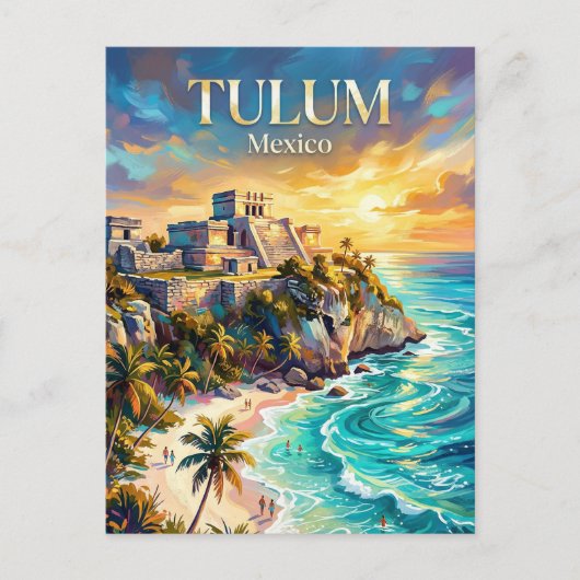 Tulum Mexico ポストカード (正面)