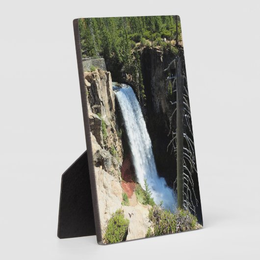 Tumalo滝、OR フォトプラーク (側面)