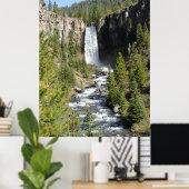 Tumalo滝、OR ポスター (ホームオフィス)