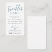 Tumblerモダン指気に示名刺 名刺 (正面/裏面)