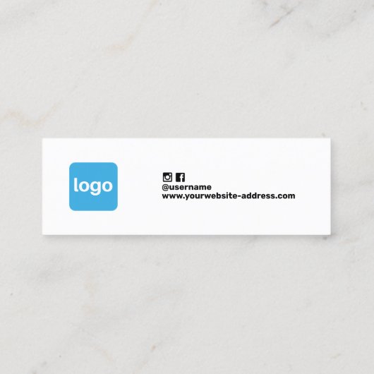 Tumbler指示気にロゴの追加 スキニー名刺 (裏面)