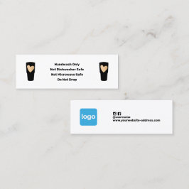 Tumbler指示気にロゴの追加 スキニー名刺