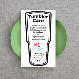 Tumbler 気に Instructions Business Card 名刺