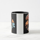 Tumbleweedのシルエットのマグ マグカップ (中央)