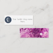 tumblrの名刺 スキニー名刺 (正面/裏面)