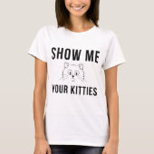 Tumblr Tシャツで猫ちゃん Tシャツ (正面)