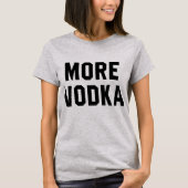 Tumblr Tシャツモアウォッカ Tシャツ (正面)