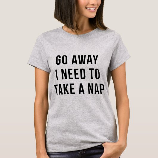 Tumblr Tシャツ遠くに行く昼寝 Tシャツ (正面)