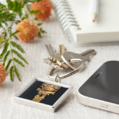 Tumiか正式のナイフの形をした キーホルダー (側面)