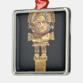 Tumiか正式のナイフの形をした メタルオーナメント (左)