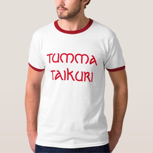 tumma taikuri – フィンランド語のダークマジシャン tシャツ (正面)