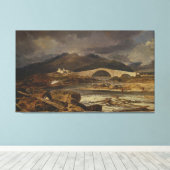 Tummel Bridge, Perthshire キャンバスプリント (インサイチュ (ウッドフロア))