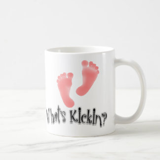 tummomy.comのための白いKickin'?のマグ コーヒーマグカップ