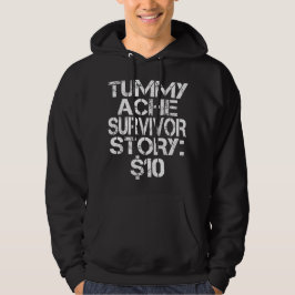 Tummy Ache Survive Story $10腹痛IBS パーカ